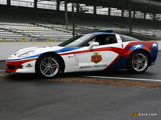 Pictures of Corvette Z06 Indianapolis 500 Pace Car (C6) 2006 (640 x 480)