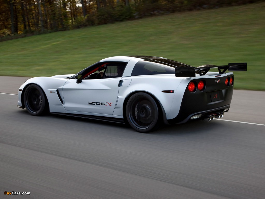 Pictures of Corvette Z06X Track Car Concept (C6) 2010 (1024 x 768)