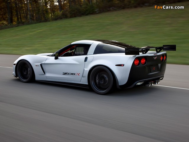 Pictures of Corvette Z06X Track Car Concept (C6) 2010 (640 x 480)