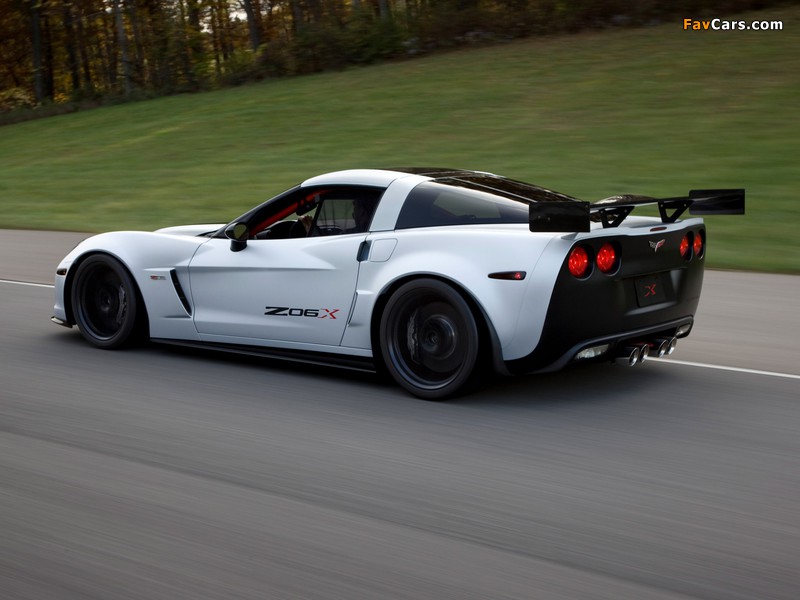 Pictures of Corvette Z06X Track Car Concept (C6) 2010 (800 x 600)