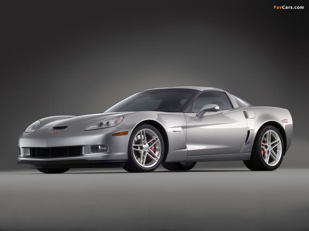 Corvette Z06 (C6) 2006–08 wallpapers (1024 x 768)