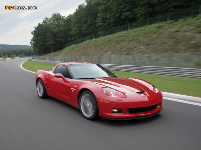 Corvette Z06 (C6) 2006–08 wallpapers (640 x 480)