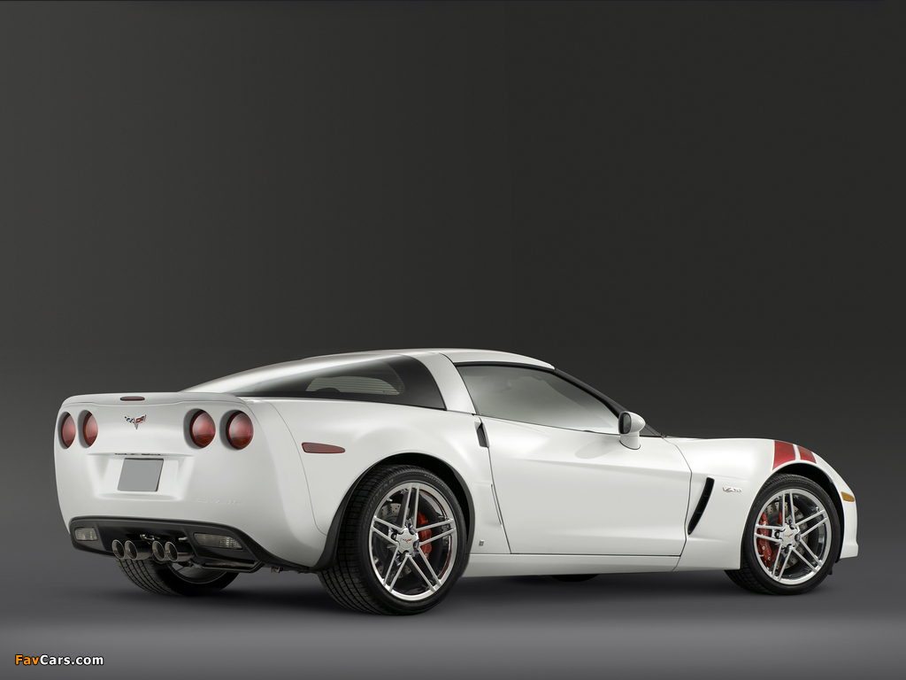 Corvette Z06 Ron Fellows Edition (C6) 2007 wallpapers (1024 x 768)