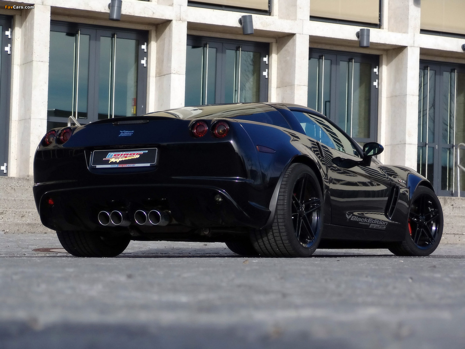 Geiger Corvette Z06 Black Edition (C6) 2008 wallpapers (1600 x 1200)