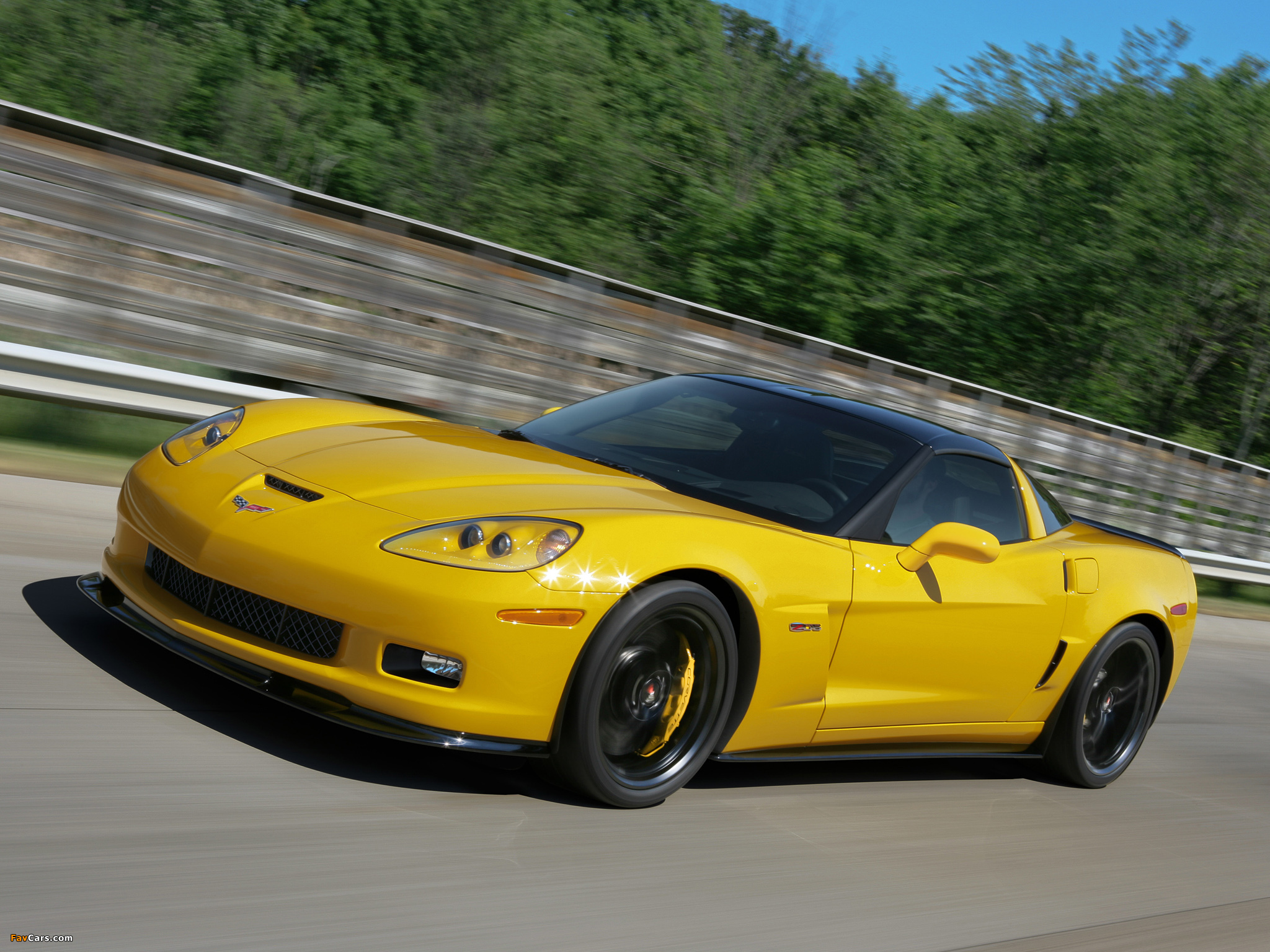 Corvette Z06 (C6) 2009 wallpapers (2048 x 1536)