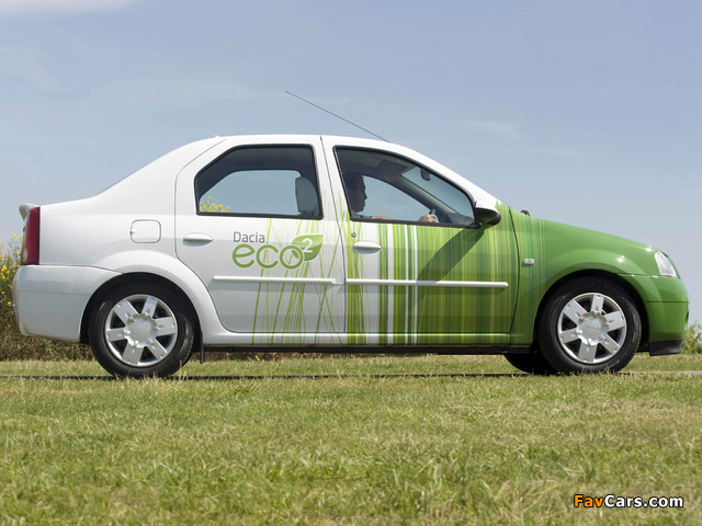 Dacia Logan ECO2 Concept 2008 photos (640 x 480)