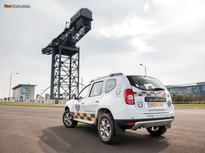 Dacia Duster St Andrew’s First Aid UK-spec 2015 pictures (800 x 600)