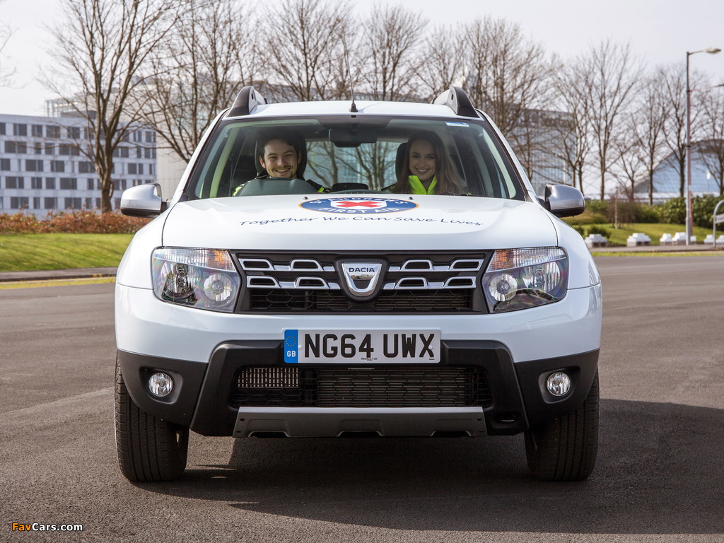 Dacia Duster St Andrew’s First Aid UK-spec 2015 pictures (1024 x 768)