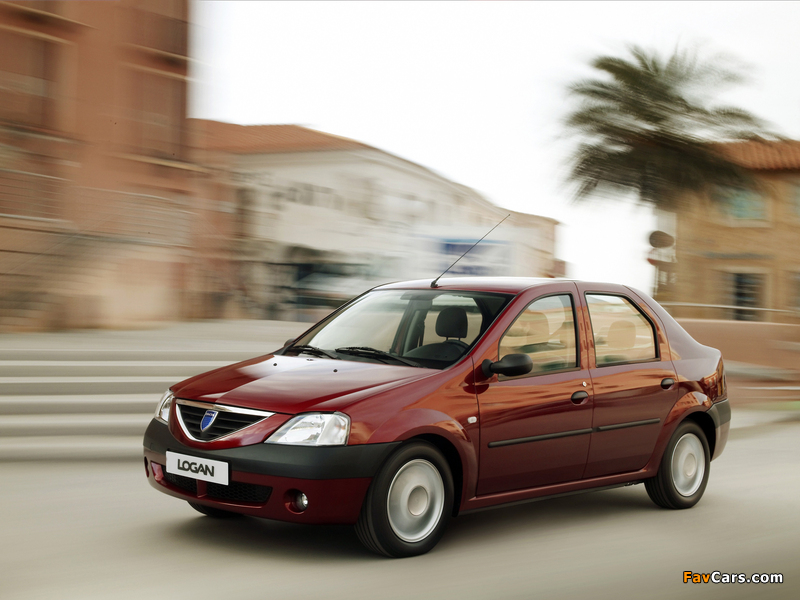 Dacia Logan 2004–08 wallpapers (800 x 600)