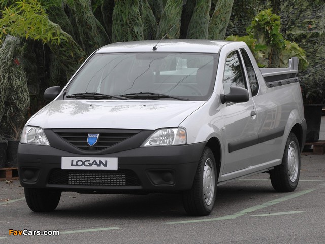 Dacia Logan Pick-up 2007–08 images (640 x 480)