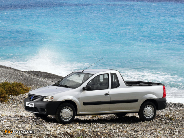 Dacia Logan Pick-up 2007–08 pictures (640 x 480)
