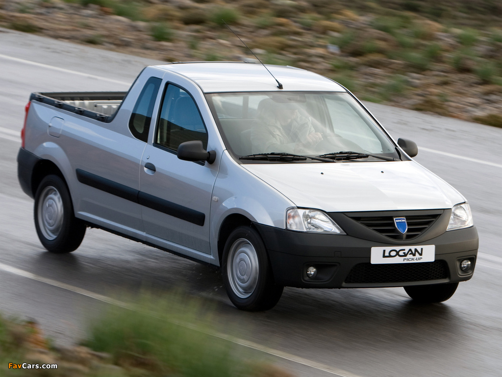Dacia Logan Pick-up 2007–08 wallpapers (1024 x 768)