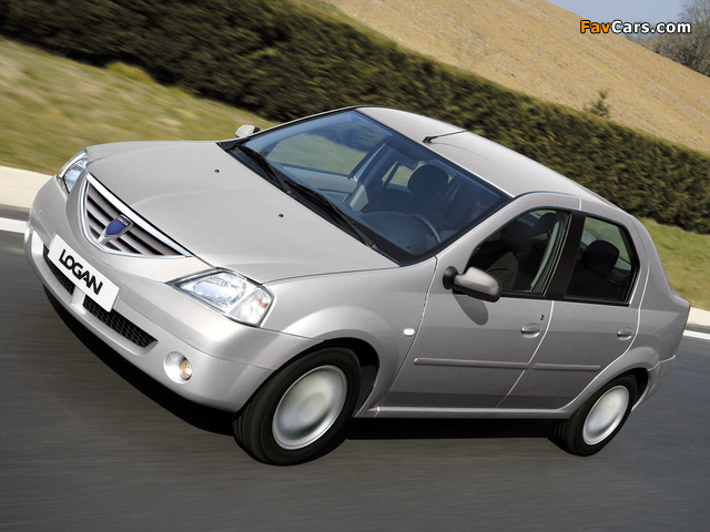 Dacia Logan 2004–08 wallpapers (640 x 480)