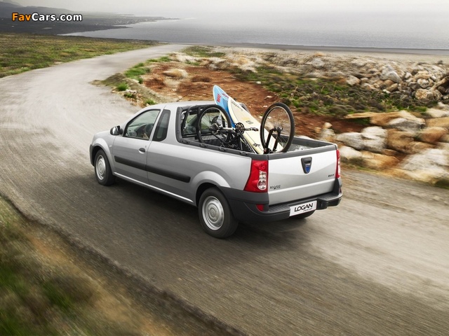 Dacia Logan Pick-up 2007–08 wallpapers (640 x 480)