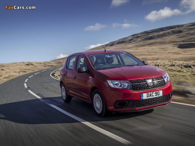 Dacia Sandero UK-spec 2017 pictures (640 x 480)