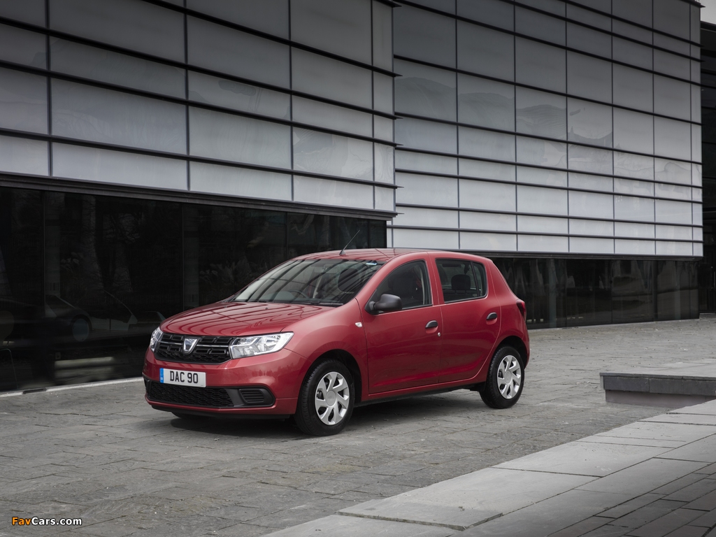 Photos of Dacia Sandero UK-spec 2017 (1024 x 768)