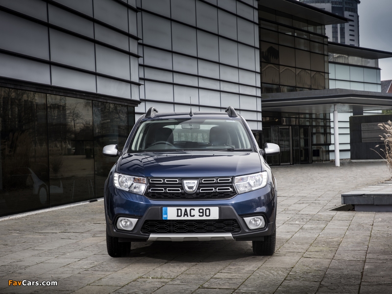 Dacia Sandero Stepway UK-spec 2017 wallpapers (800 x 600)