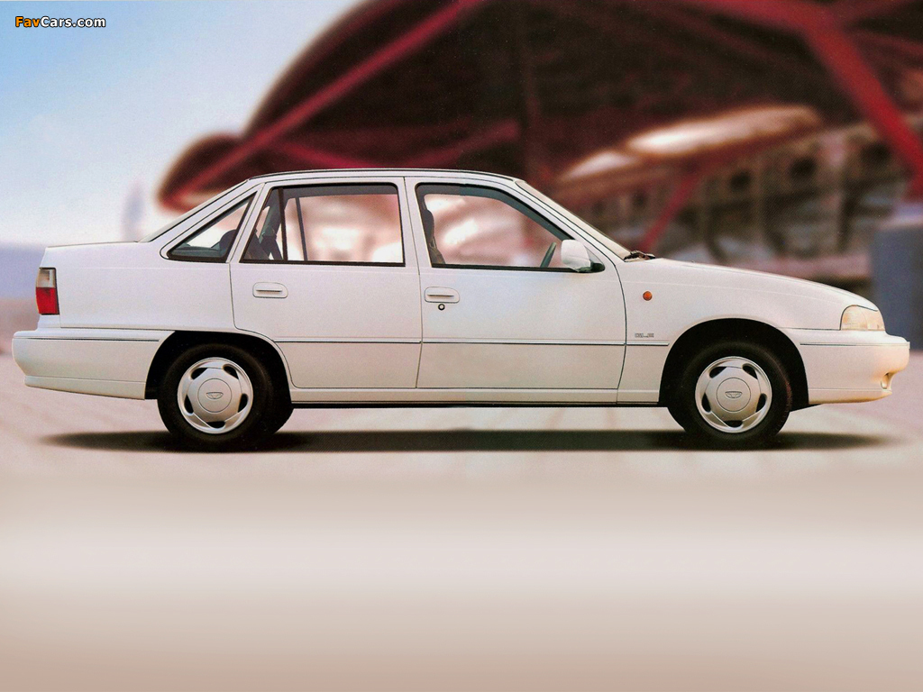Daewoo Cielo Sedan 1994–97 images (1024 x 768)