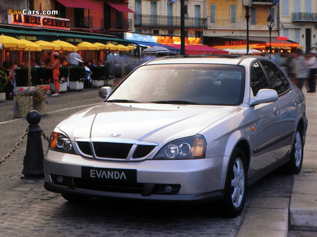 Daewoo Evanda 2002–04 wallpapers (640 x 480)
