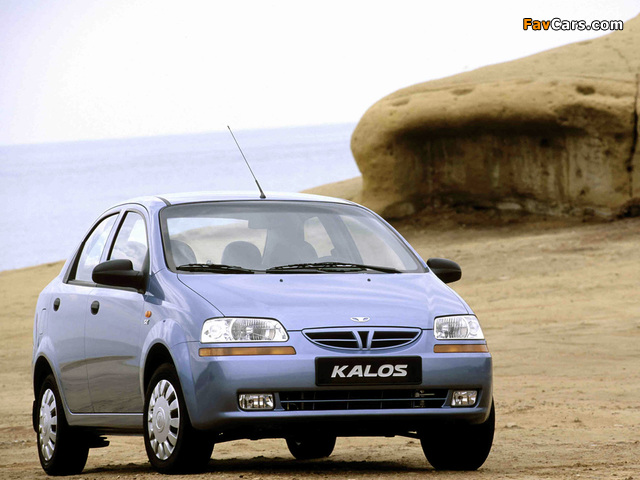 Daewoo Kalos Sedan (T200) 2002–06 photos (640 x 480)