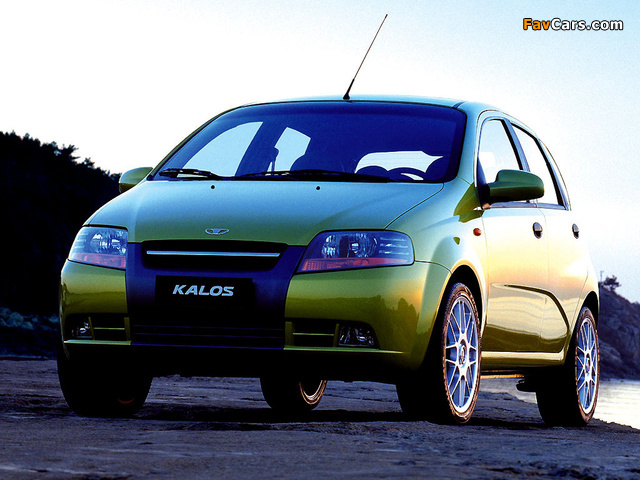 Daewoo Kalos Concept 5-door (T200) 2002 photos (640 x 480)