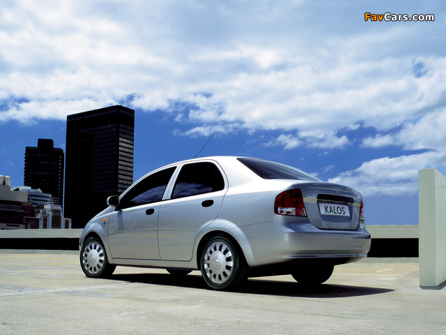 Images of Daewoo Kalos Sedan (T200) 2002–06 (640 x 480)