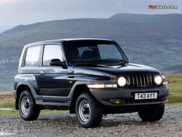 Daewoo Korando UK-spec 1999–2001 photos (640 x 480)