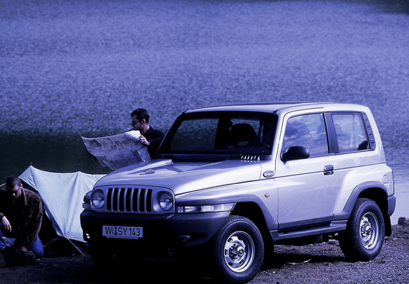 Pictures of Daewoo Korando 1999–2001