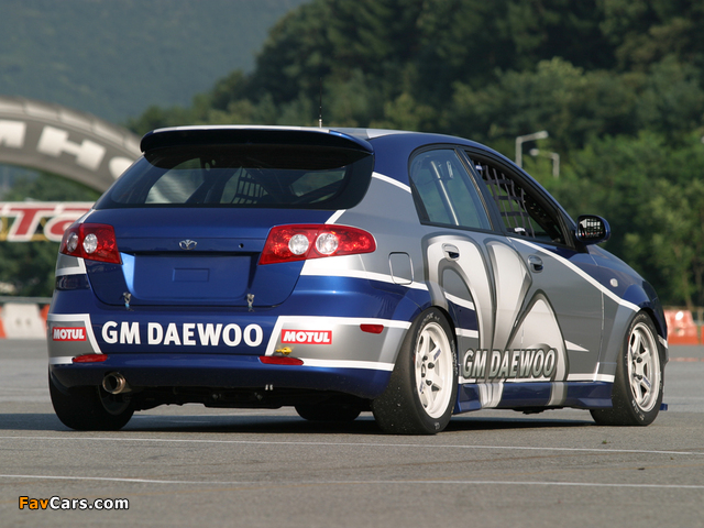 Daewoo Lacetti Hatchback Race Car 2006 photos (640 x 480)