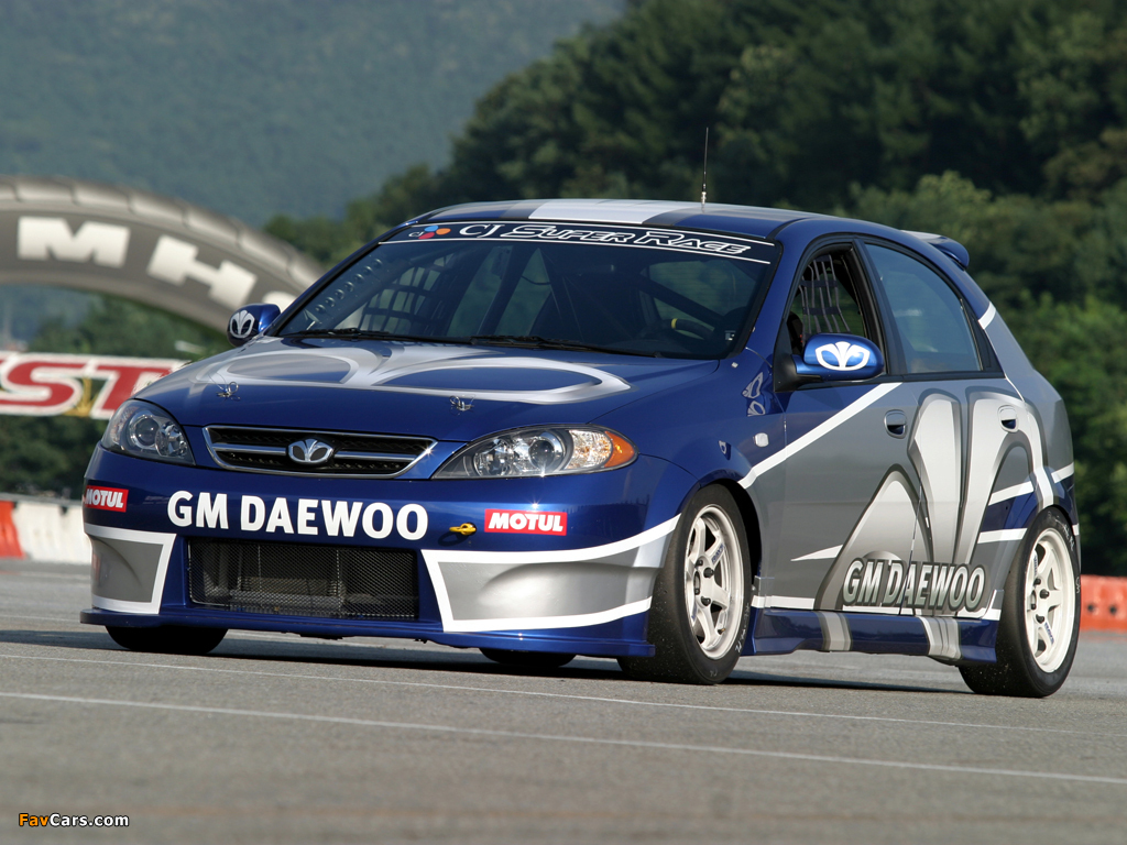 Images of Daewoo Lacetti Hatchback Race Car 2006 (1024 x 768)