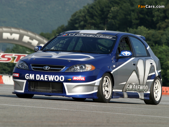 Images of Daewoo Lacetti Hatchback Race Car 2006 (640 x 480)