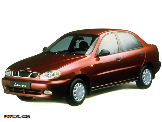 Daewoo Lanos Sedan (T100) 1997–2000 photos (640 x 480)