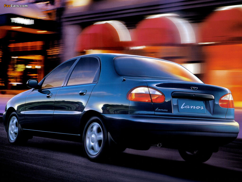 Daewoo Lanos Sedan (T100) 1997–2000 wallpapers (1024 x 768)
