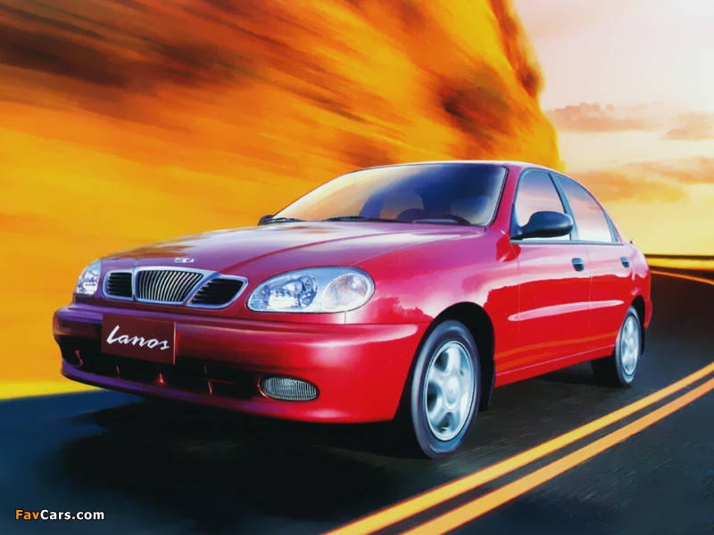 Pictures of Daewoo Lanos Sedan (T100) 1997–2000 (800 x 600)