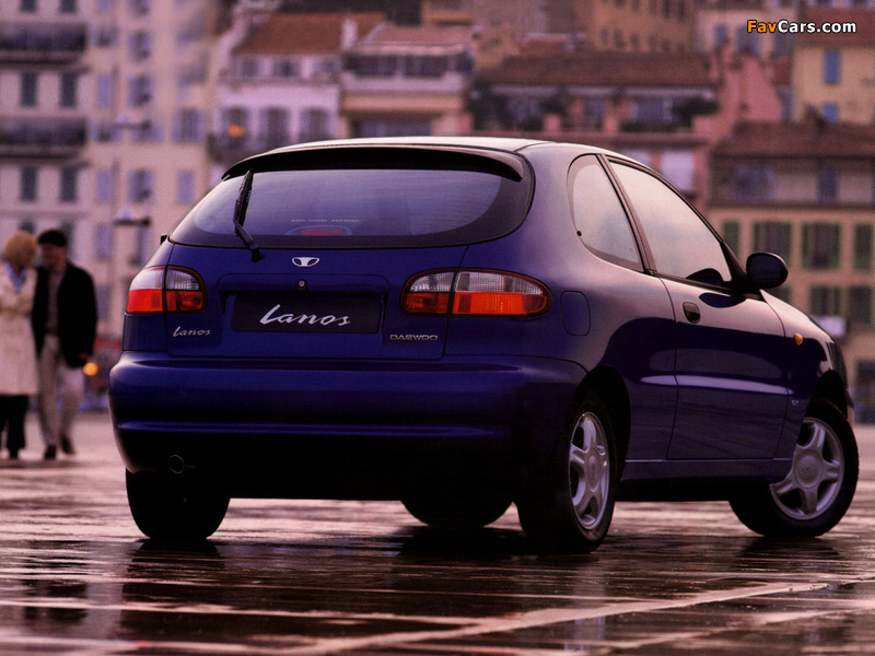 Daewoo Lanos 3-door (T100) 1997–2000 wallpapers (800 x 600)