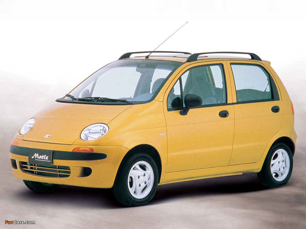 Daewoo Matiz (M100) 1998–2004 pictures (1024 x 768)
