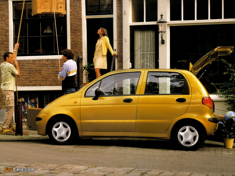 Daewoo Matiz (M100) 1998–2004 wallpapers (800 x 600)