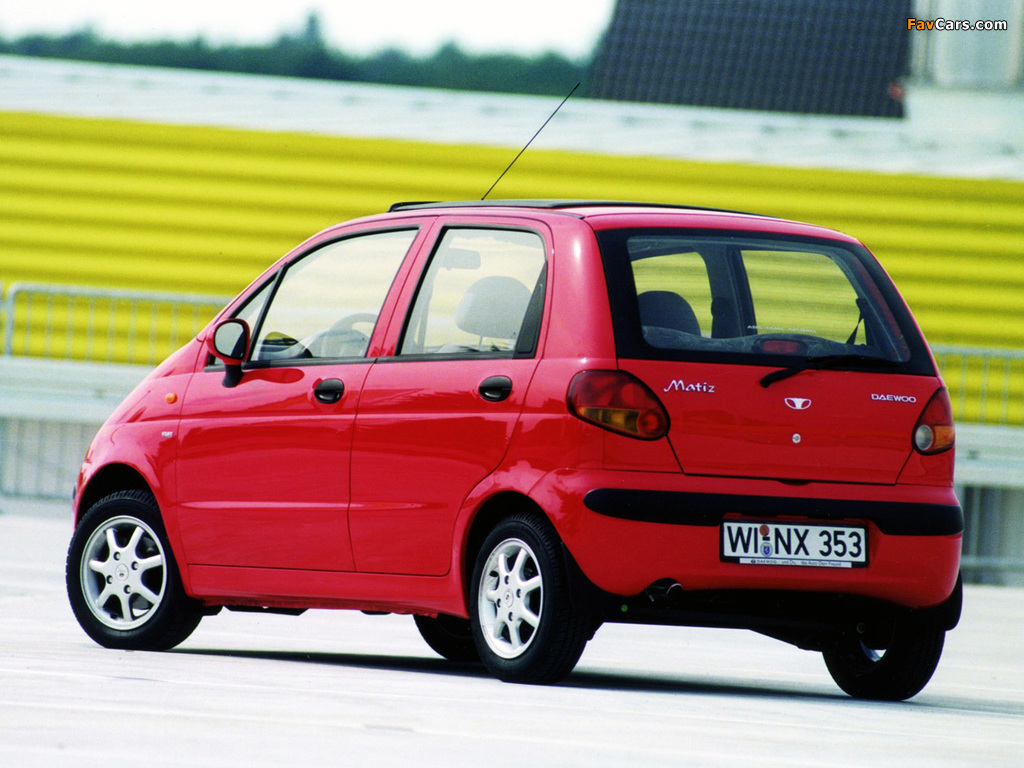 Pictures of Daewoo Matiz (M100) 1998–2004 (1024 x 768)