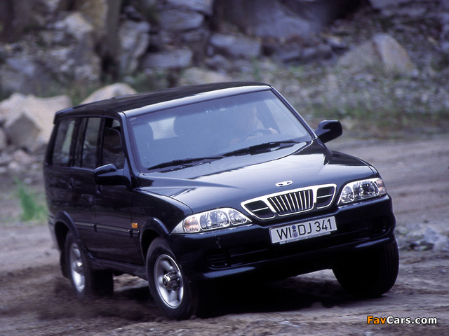 Daewoo Musso 1999–2002 wallpapers (640 x 480)