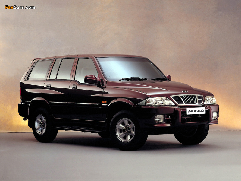 Daewoo Musso 1999–2002 wallpapers (800 x 600)