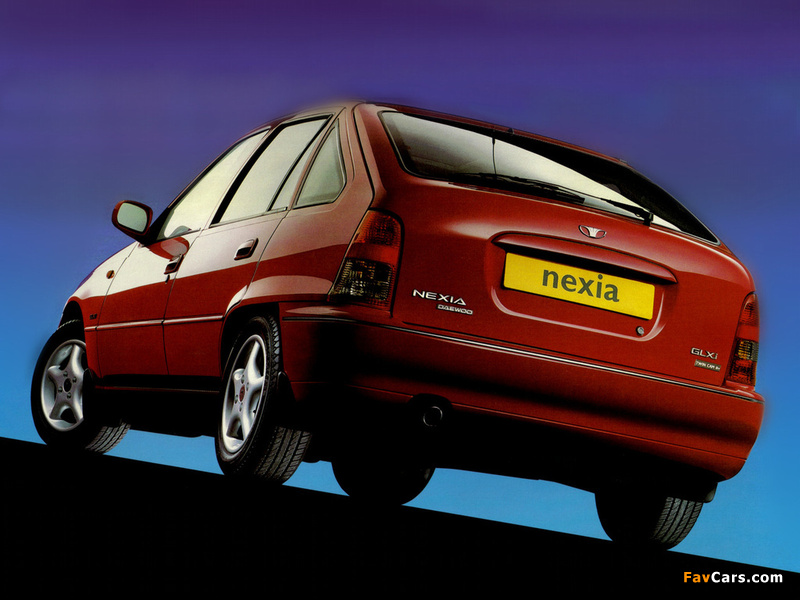 Pictures of Daewoo Nexia 5-door UK-spec 1994–97 (800 x 600)
