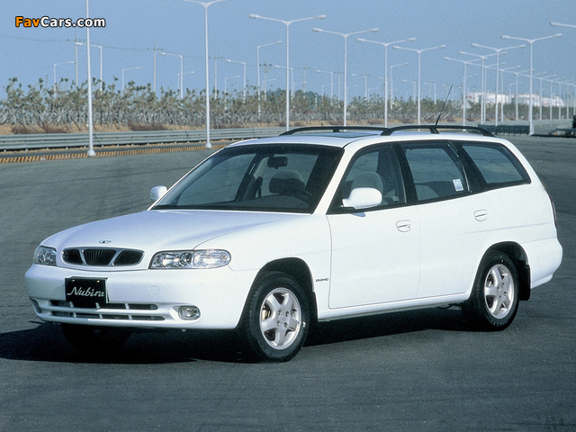 Daewoo Nubira Spagon 1997–99 pictures (640 x 480)