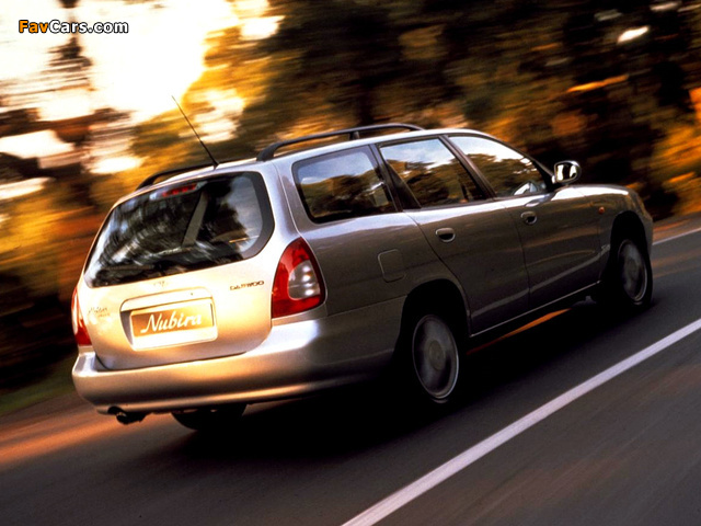 Daewoo Nubira Wagon 1997–99 wallpapers (640 x 480)