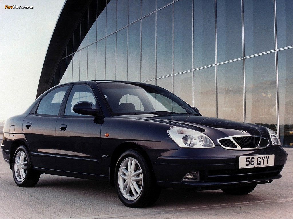 Daewoo Nubira Sedan UK-spec 1999–2003 wallpapers (1024 x 768)