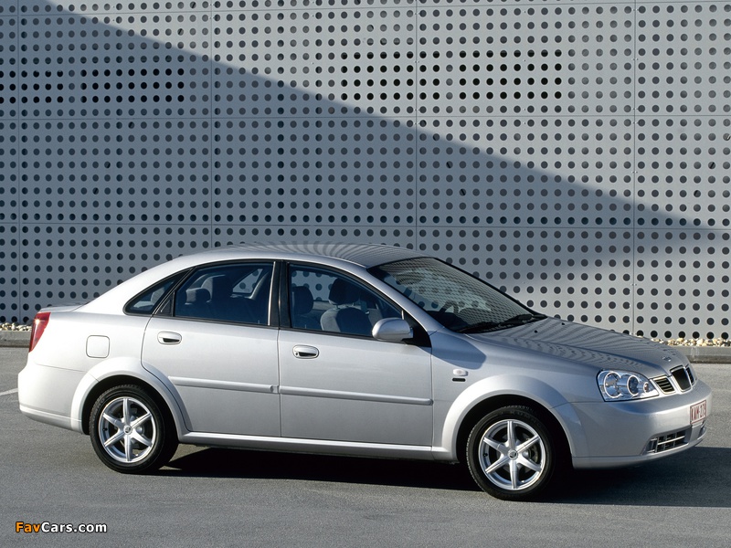 Images of Daewoo Nubira Sedan 2003–04 (800 x 600)