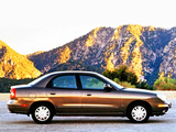 Photos of Daewoo Nubira Sedan US-spec 1999–2003