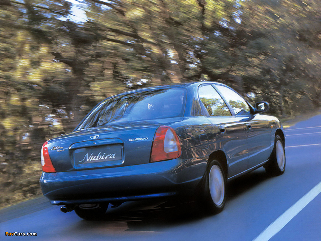 Daewoo Nubira Sedan 1997–99 wallpapers (1024 x 768)