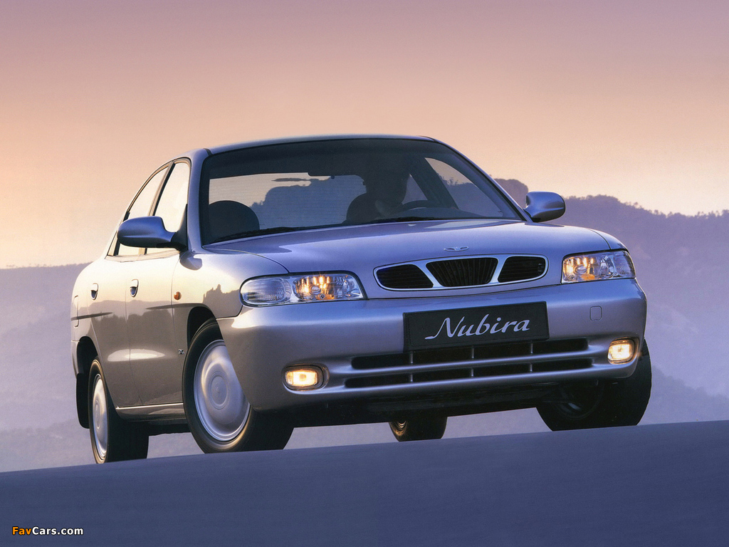 Daewoo Nubira Sedan 1997–99 wallpapers (1024 x 768)
