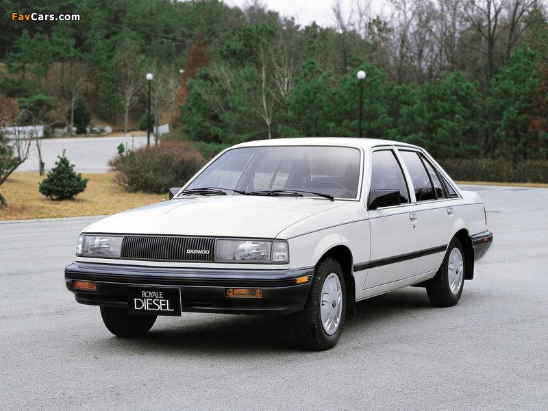 Images of Daewoo Royale Diesel 1987–89 (800 x 600)