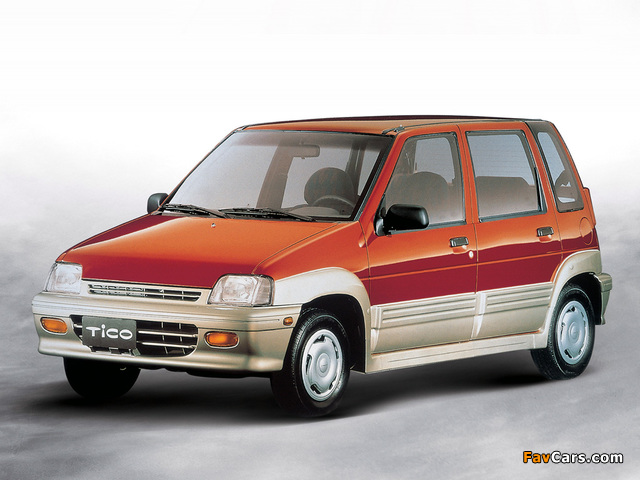 Photos of Daewoo Tico 1991–93 (640 x 480)